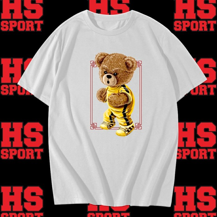 KAOS BEAR - BAJU BERUANG - TSHIRT BEAR - BAJU BEAR custom BRUCE LEE