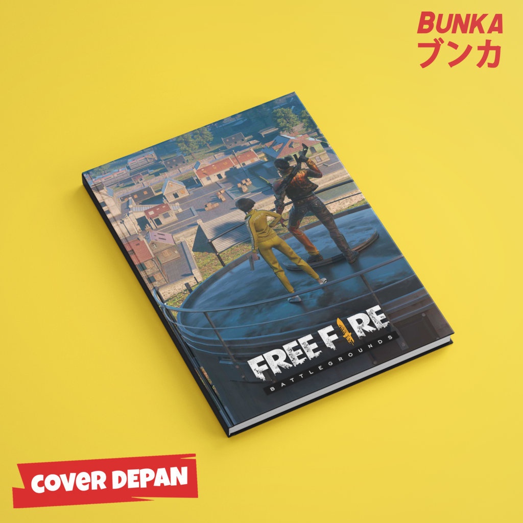 

Notebook Free Fire Kelly And hayato Hardcover A5 Buku Tulis Catatan Notes Agenda Planner Jurnal