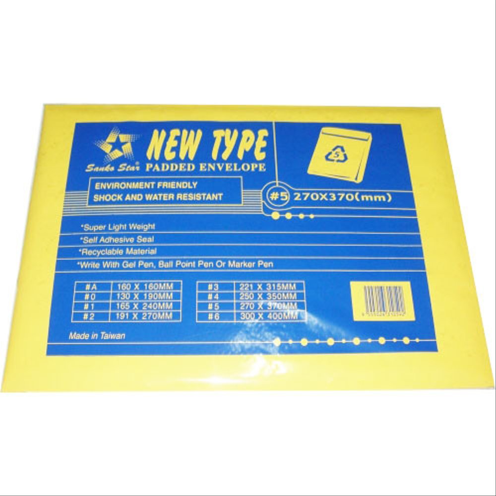 

Diskon SANKO STAR Water-proof Amplop #5 (270x370mm) Diskon