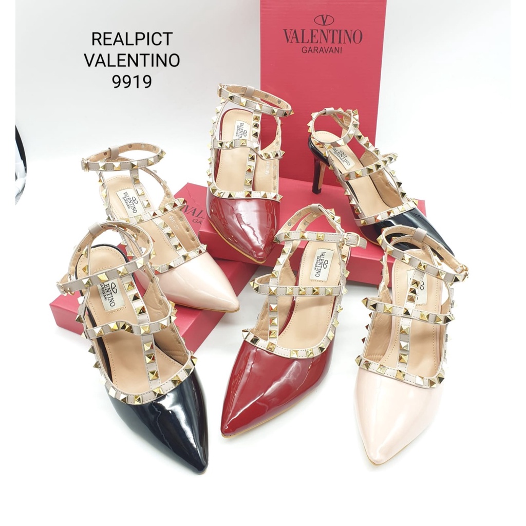 SEPATU HIGH HEELS SLINGBACK SHOES 9919