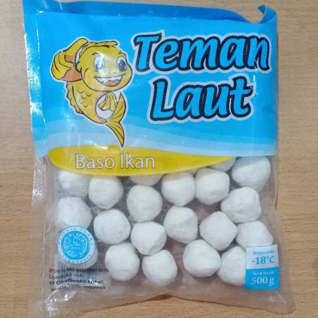 

TEMAN LAUT baso ikan 500gr