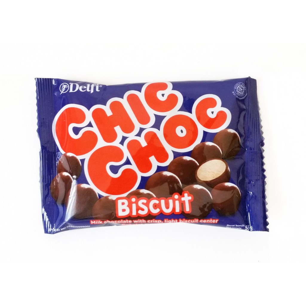 

Coklat Delfi Chic Choc Biscuit Chocolate 40 gram