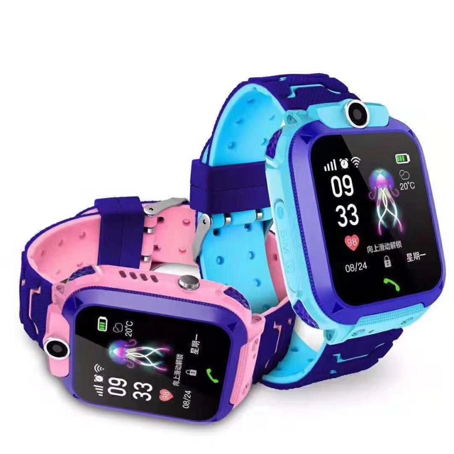 ［Ready Stork］Jam tangan anak Smartwatch anak anti air jam tangan Q12 waterproof s1007