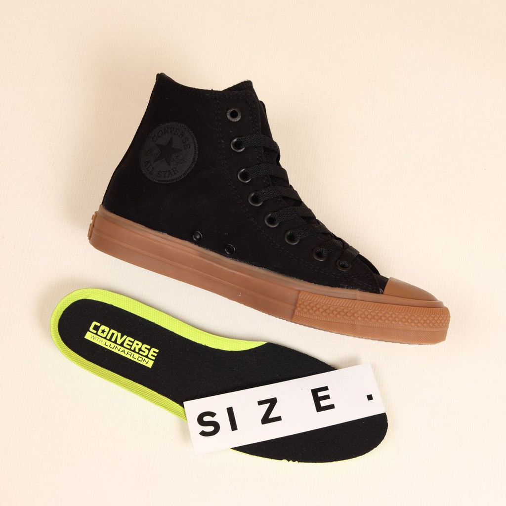 Converse : Chuck Tailor CT ll Hi Black Gum