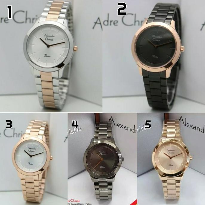 Jam Tangan Wanita Alexandre Christie 2834 AC2834 AC 2834 Star Seller Termurah