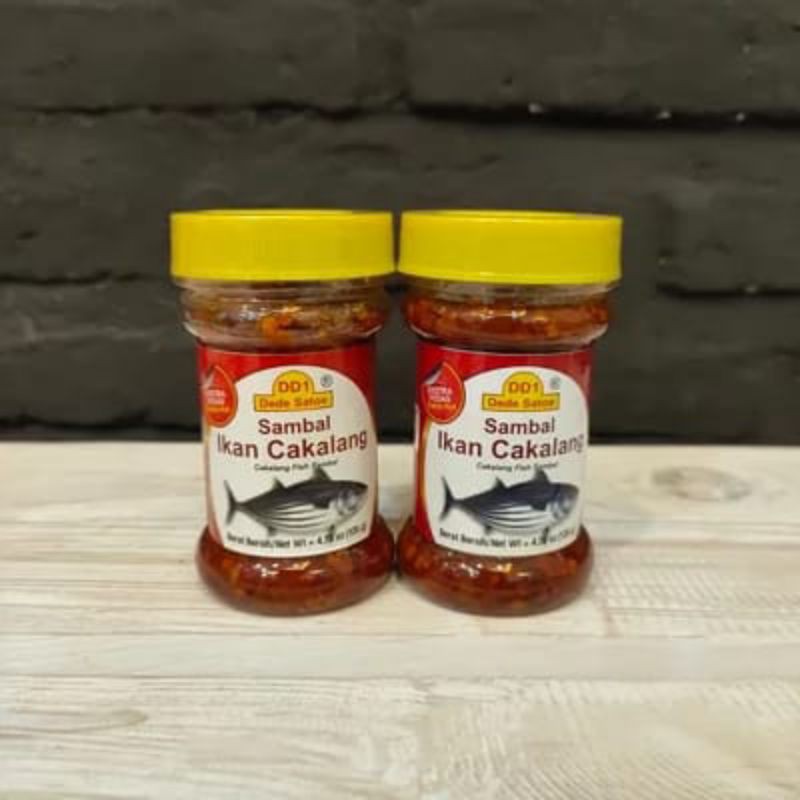 

TERMURAH !!! Sambal Cakalang 135gr By Dede Satoe SKOMILL