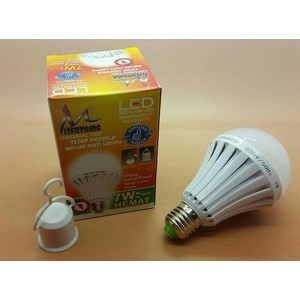 Lampu LED Mitsuyama 7W Ajaib Dipegang Nyala Mati Lamp Tetap Nyla Murah