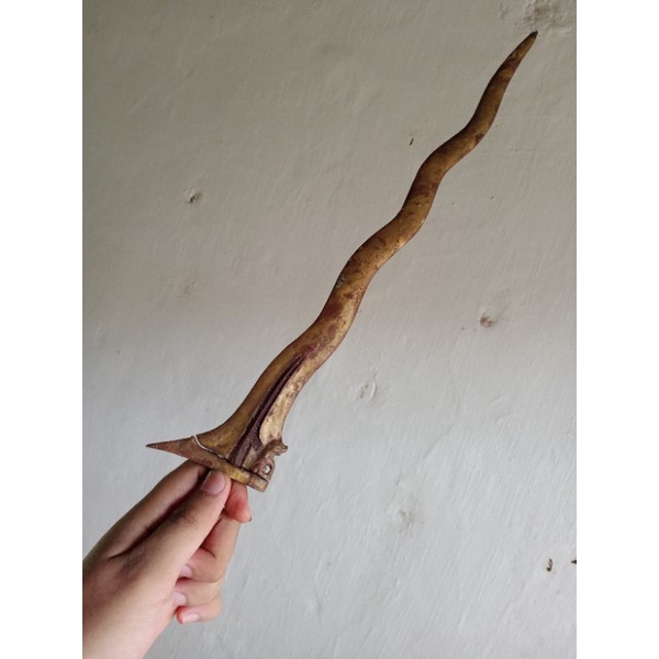 keris singo barong luk7 ukir sendiri