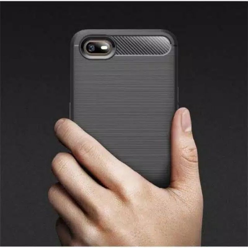 Case Oppo A3s Fiber Carbon Ultimatte Premium Quality