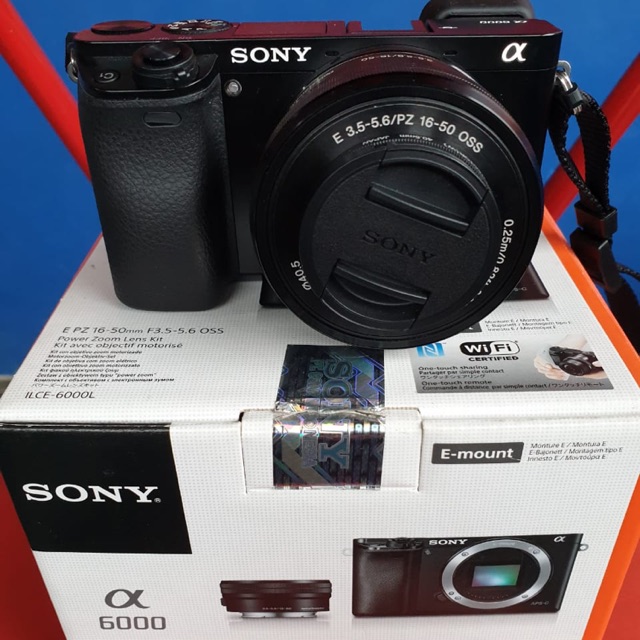 Sony Alpha 6000 Kamera Mirrorless APS-C 24.3MP