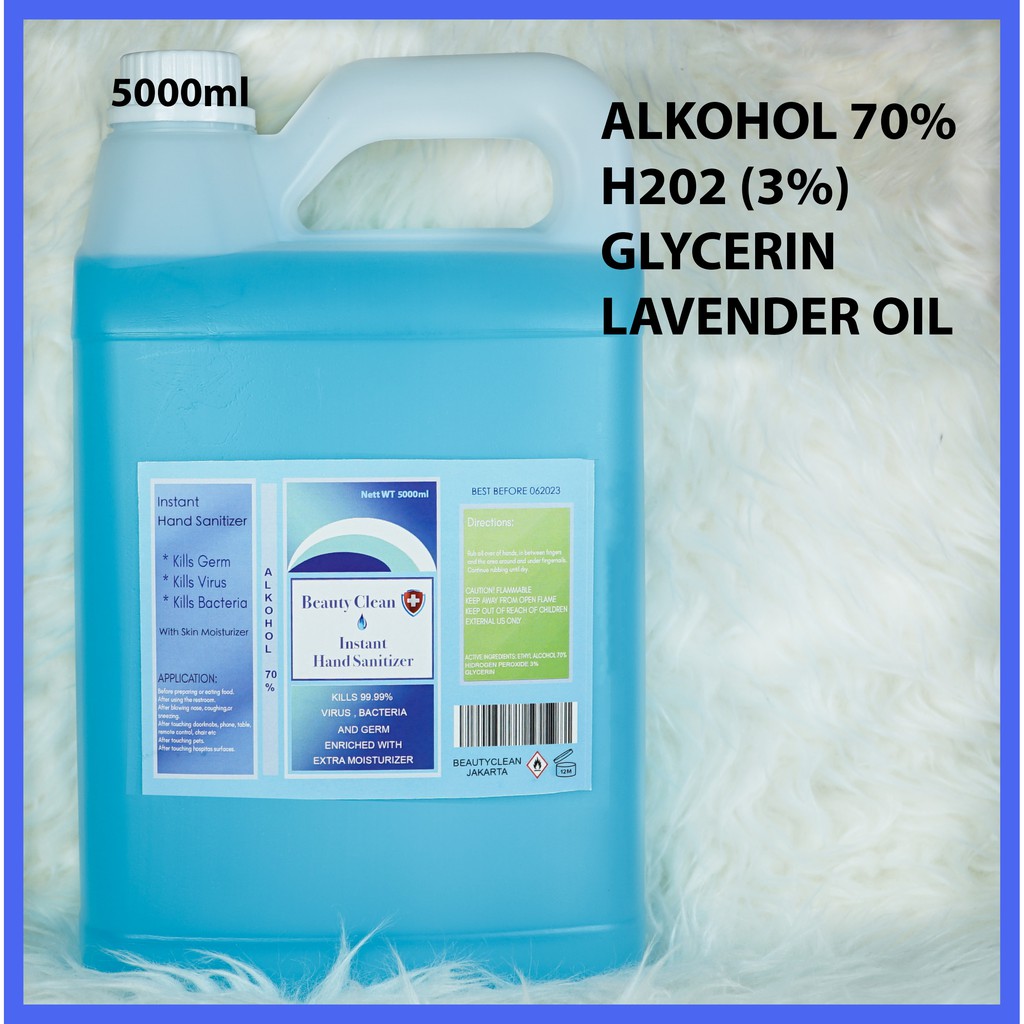 Hand Sanitizer 5 Liter Termurah (Cair)