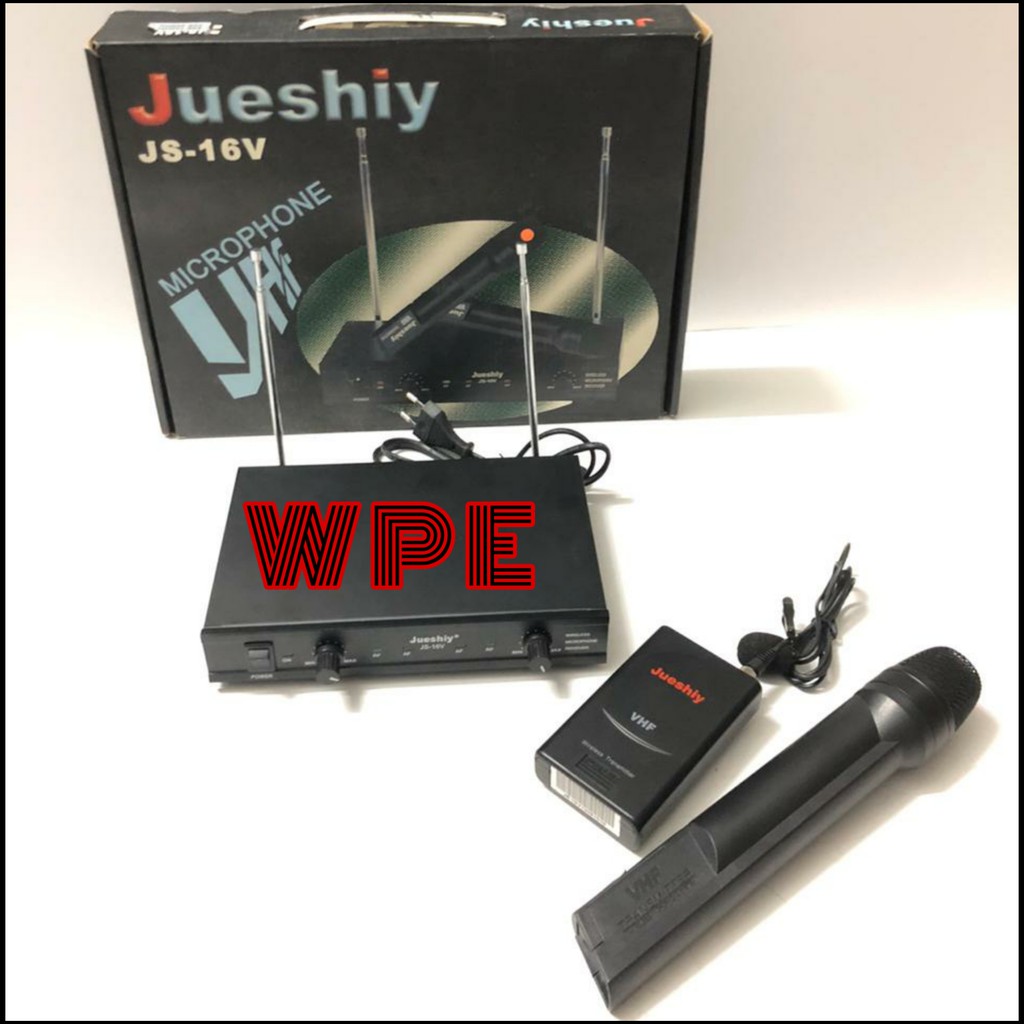 MIC WIRELESS JUESHIY JS-16V PEGANG JEPIT js16v