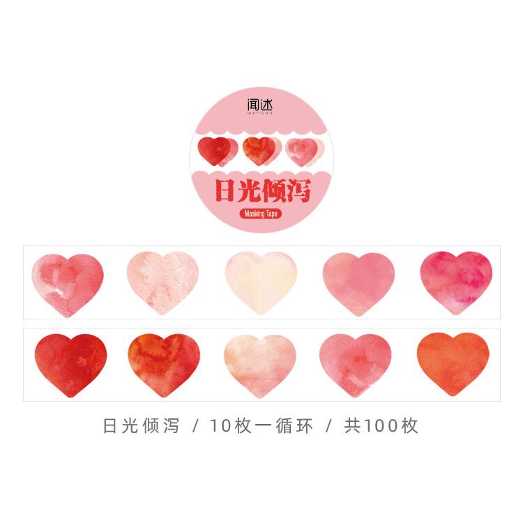 

Isolasi Aesthetic 100 PCS/Roll Flower