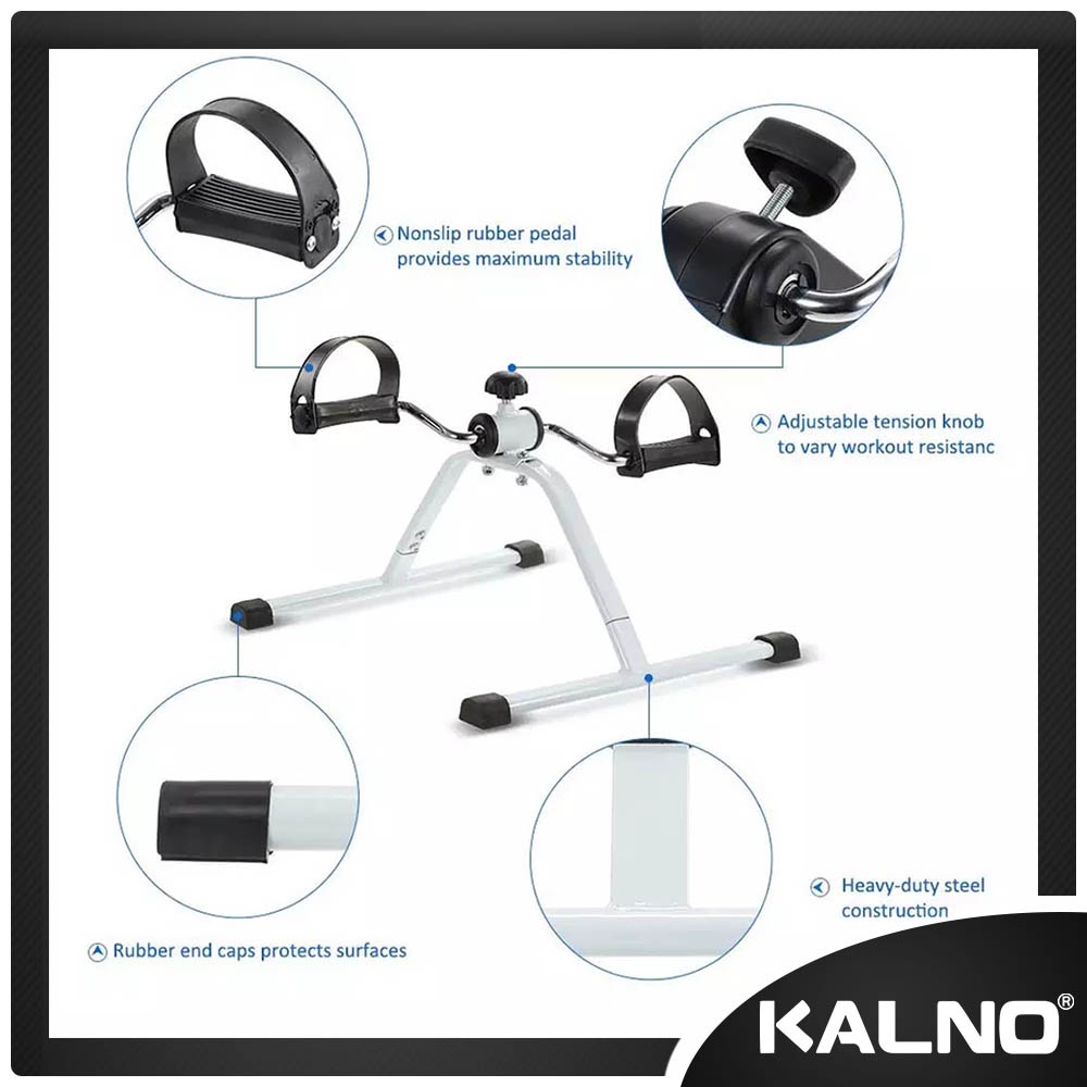 Alat Fitness Sepeda Statis Olahraga Praktis dan bisa juga utntuk alat Terapi Portable Mini Bike - Tangan Dan Kaki-1