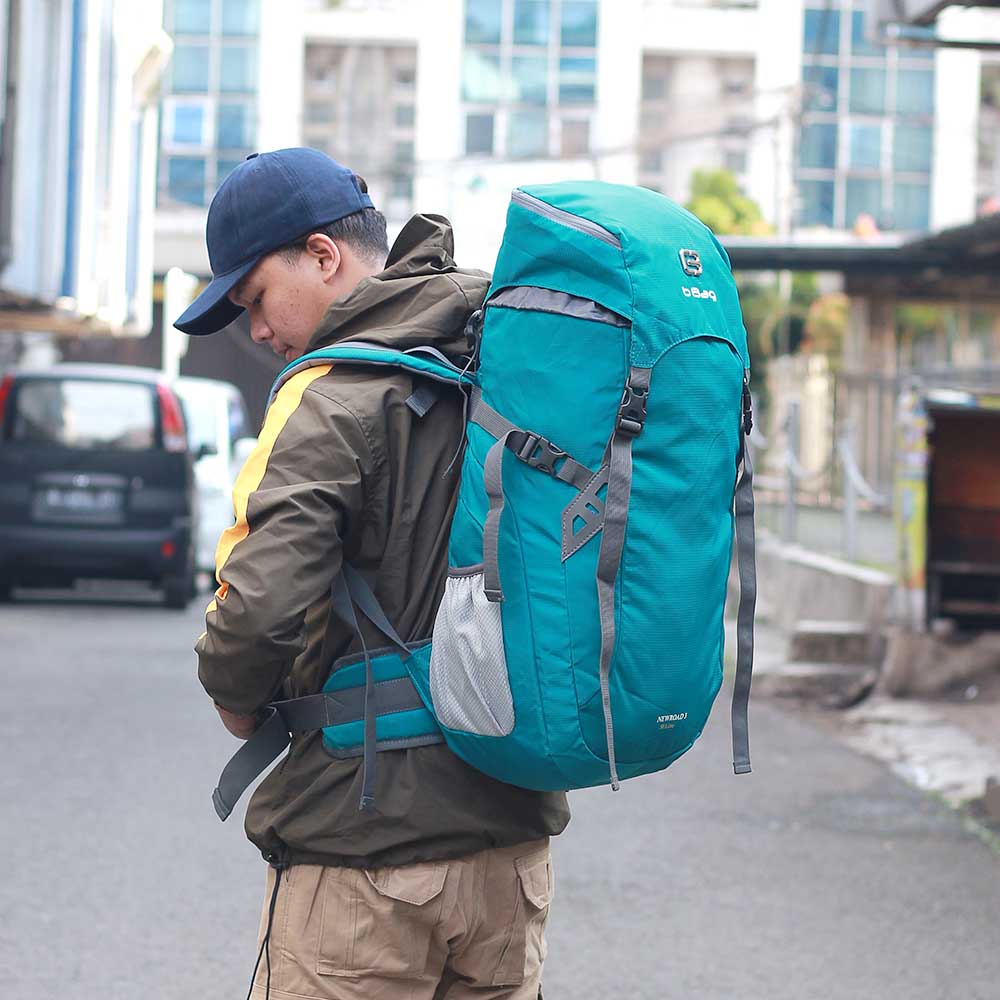 Justrue Tas Gunung 50L Ransel Carrier 50 Liter Backpack Hiking Tosca 151