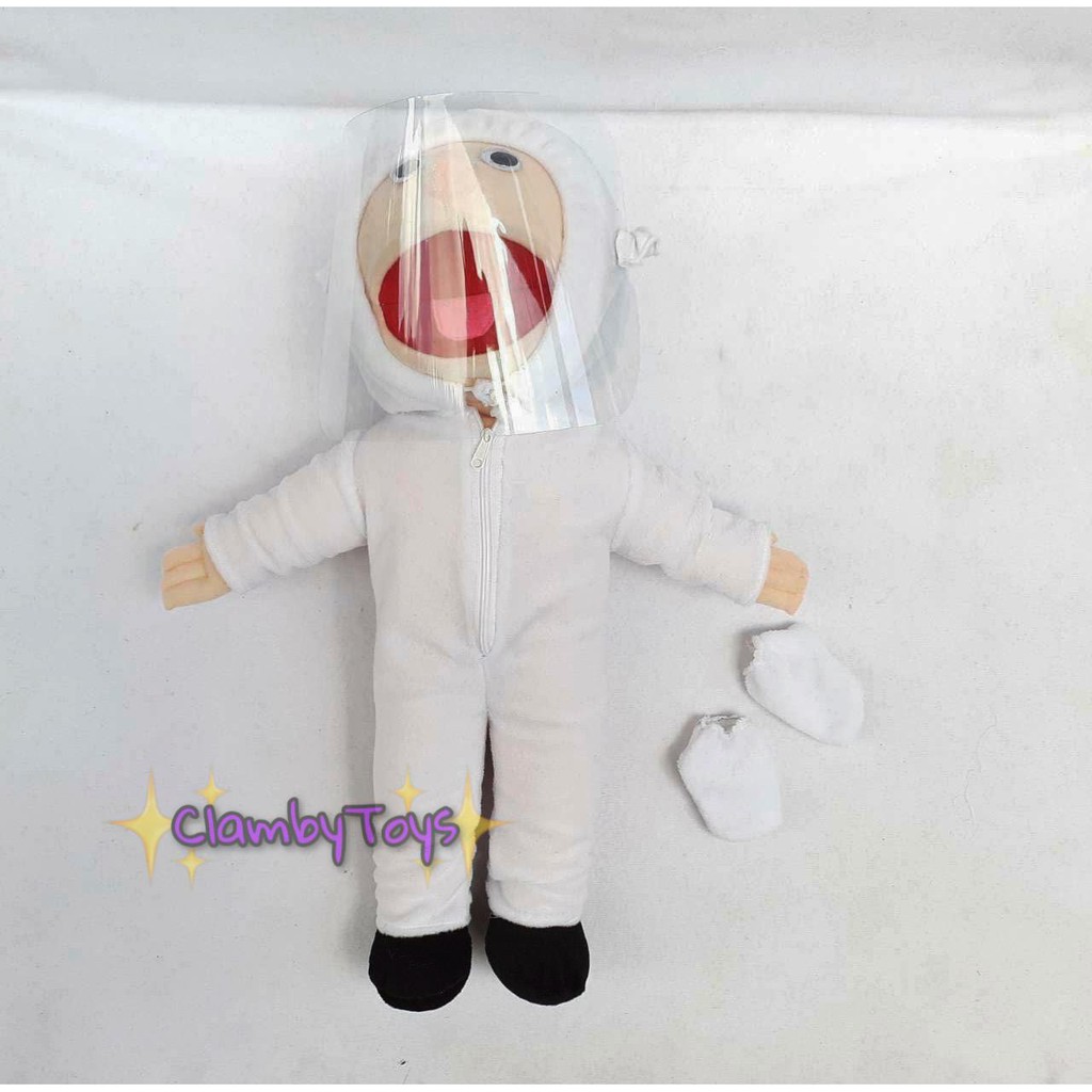 Boneka Tangan Muppet Medis APD | Boneka Medis | Hand Puppet Mulut Gerak