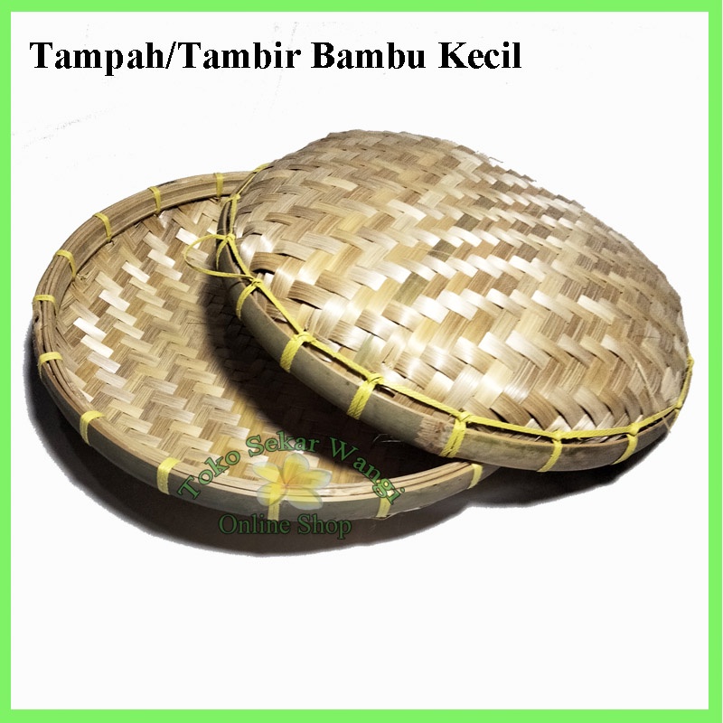 Tambir Bambu Tempeh Loyang Tampah Tempat Makanan Nasi Tumpeng Kembulan/ Nyiru Nampah