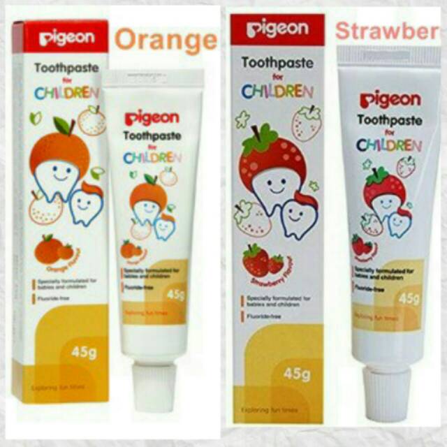 Pigeon toothpaste/ pasta gigi anak dan bayi