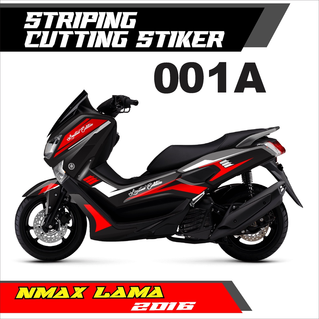 Cutting Stiker / Striping Motor Variasi NMAX 155 LAMA 2017 - 01