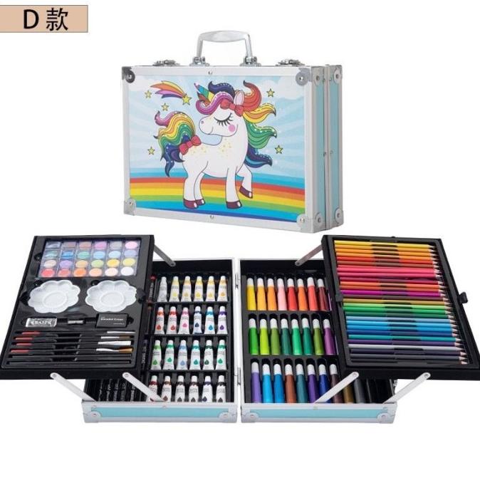

Set Alat Gambar Anak Tulis Lukis Koper Box Jingjing Import - Alat Luki