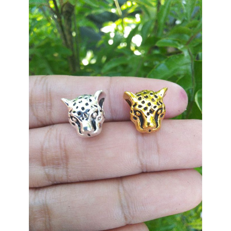 CHARM KEPALA LEOPARD