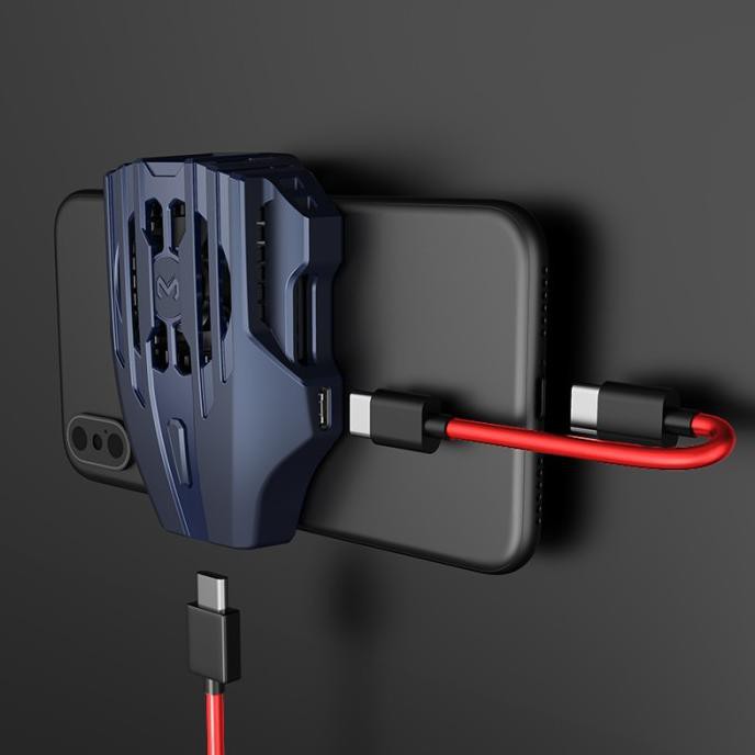 DL02 Mobile Phone fast Cooling Semiconductor Radiator Portable Type C - Hitam