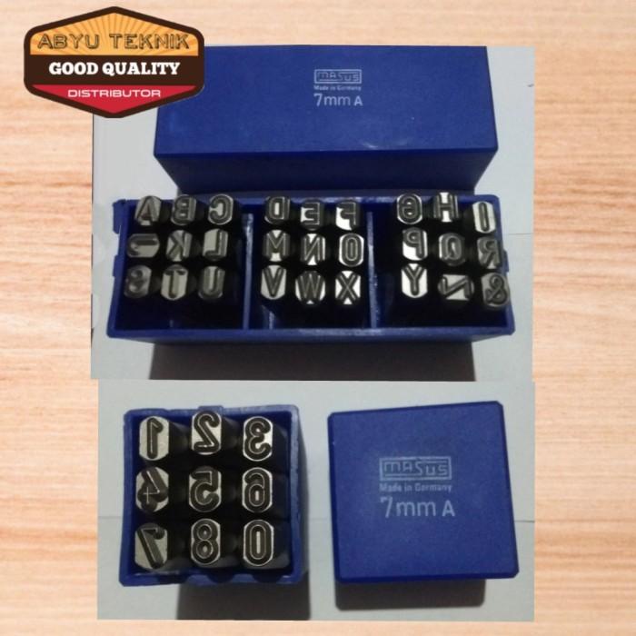 

Delia | Angka Dan Huruf Ketok 7Mm Stamp Later Masus Original Made In Germany