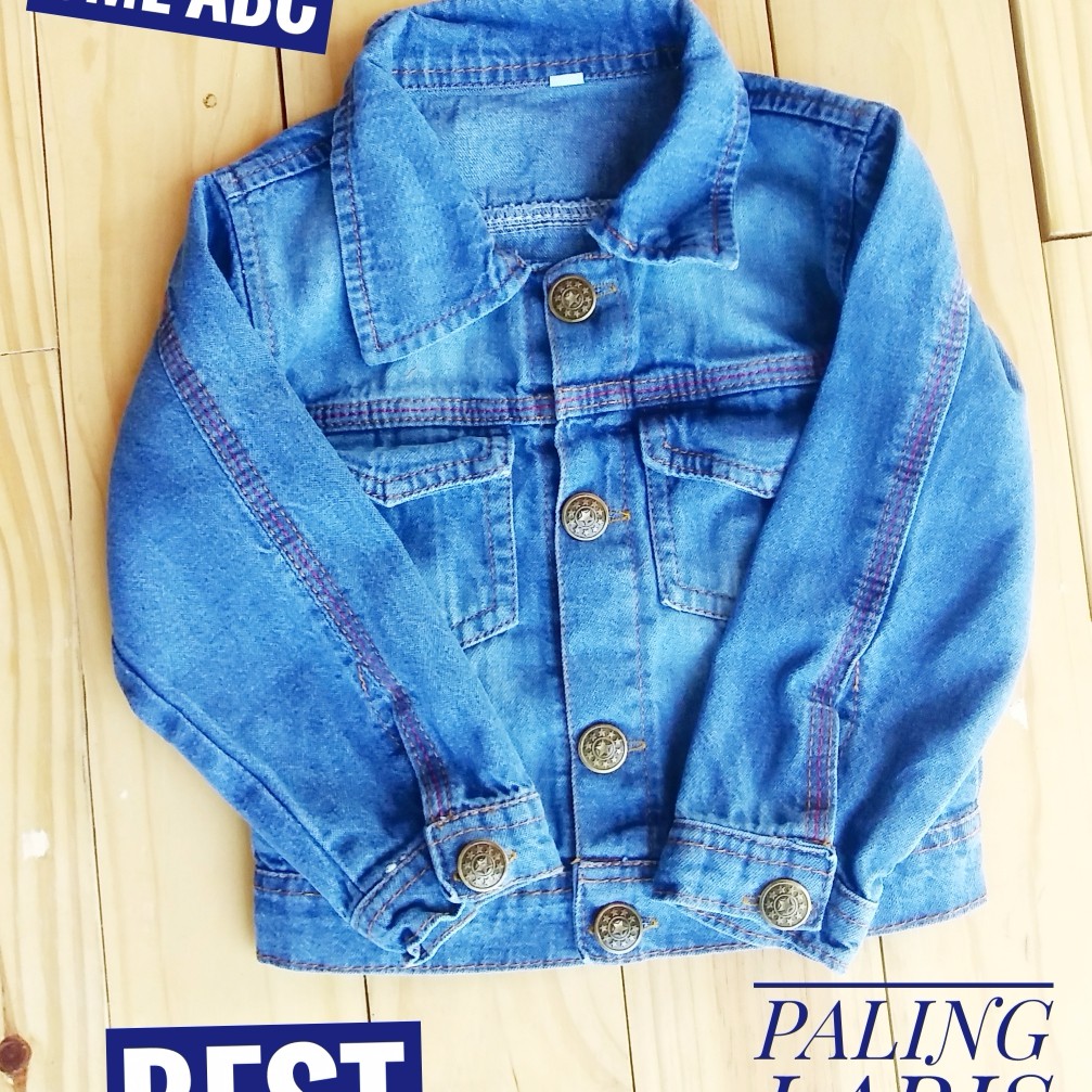 BEST SELLER Jaket Jeans Anak SML | Shopee Indonesia