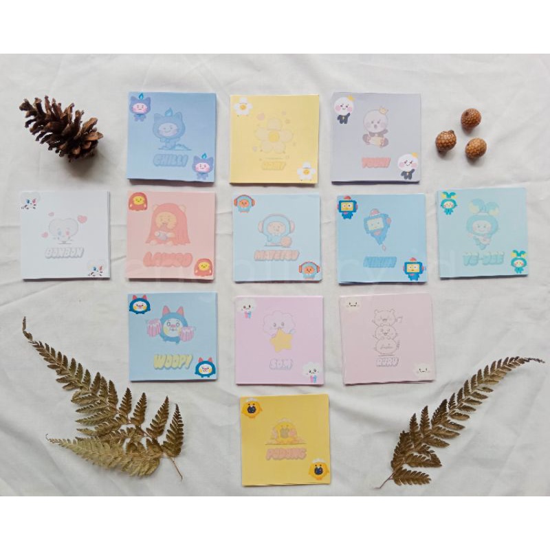 

Treasure Truz memopad Ready Stock [LAST IN STOCK]