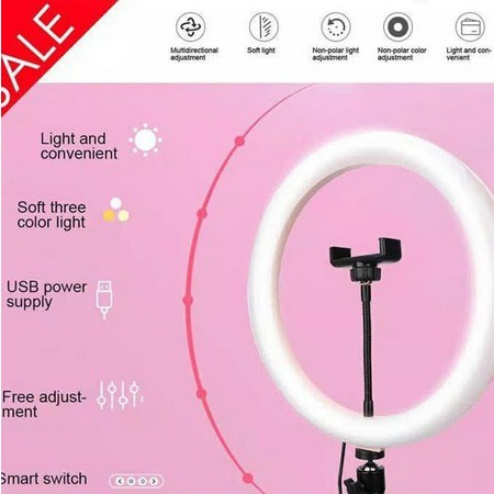 Ring Fill Light 33 Cm / Ring Fill Light BD-330 ( 13 Inch ) Lampu Selfie