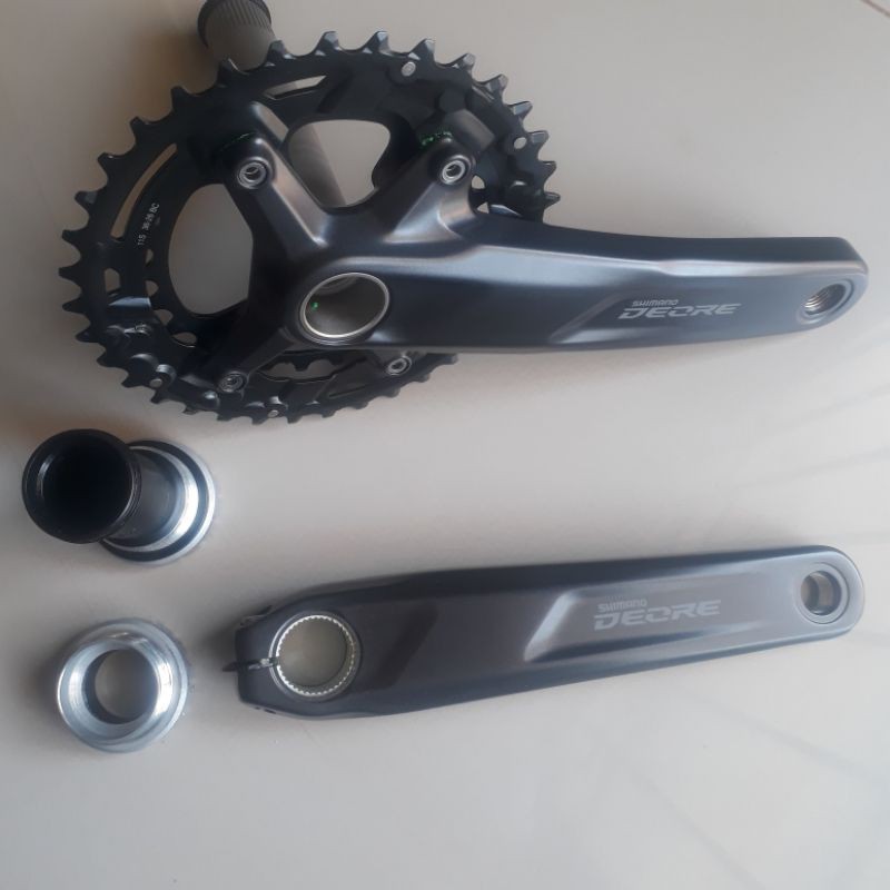 crank set shimano deore m5100