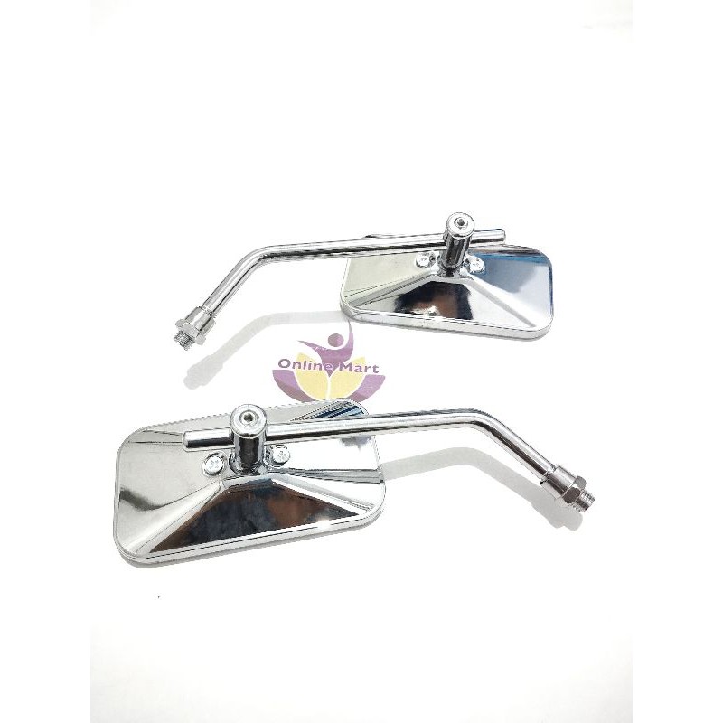 spion Retno kotak crome spion classic universal Honda GL CB Vario Beat Supra Revo dll