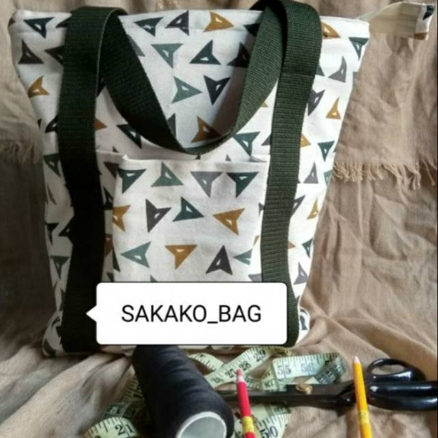 Tas wanita bahan kain kanvas