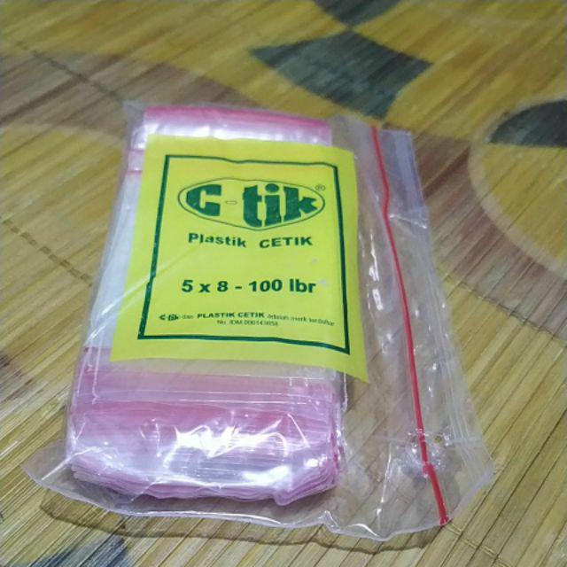 Plastik Klip C-tik 5x8 - 100 Pcs