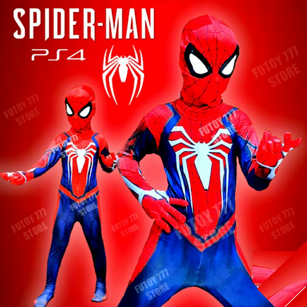 kostum karakter baju spiderman anak topeng spiderman baju anak spiderman baju superhero anak kostum 