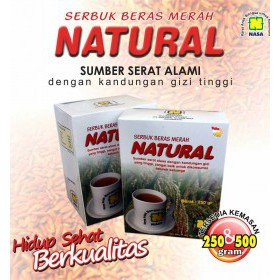 

NATURAL SERBUK BERAS MERAH_PENAMBAH SETAMINA SAAT BERPUASA_PUASA TETAP SEGAR DENGAN SBMN