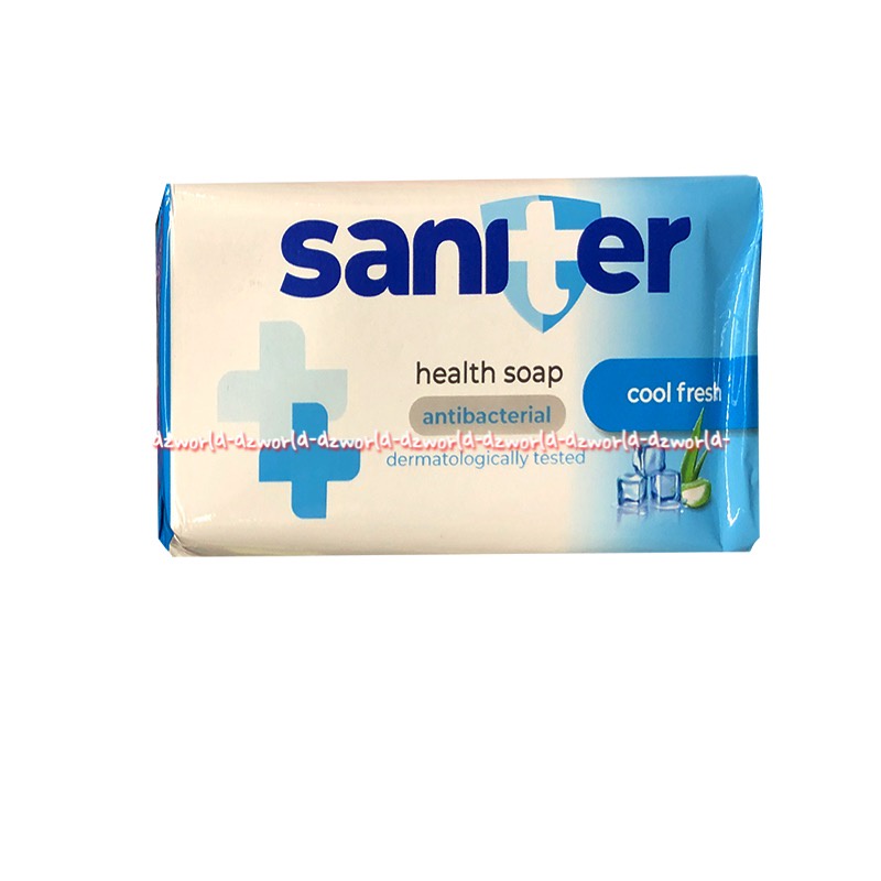 Saniter Health Soap Cool Fresh 105gr Sabun Sanitizier Sabun Mandi Sabun Batang Sanitizer Sabun Kesehatan Menghilangkan Kuman Healthy Soaps