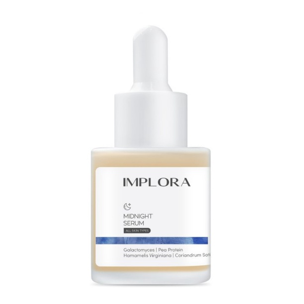 Implora Serum Wajah Acne / Luminous Brightening / Midnight / Peeling 20 ml-MIDNIGHT Biru