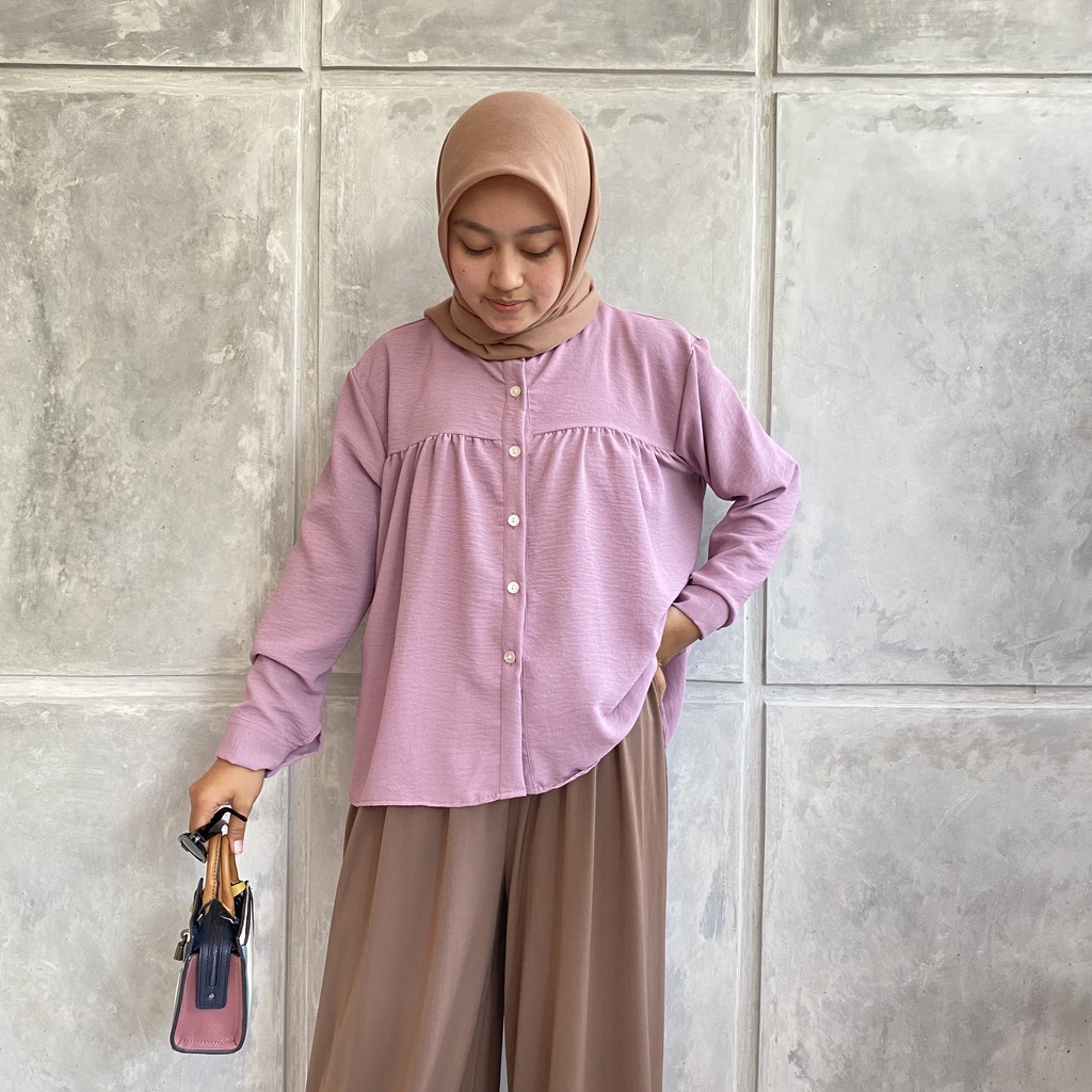 FLOWY BLOUSE CRINKLE AIRFLOW PREMIUM