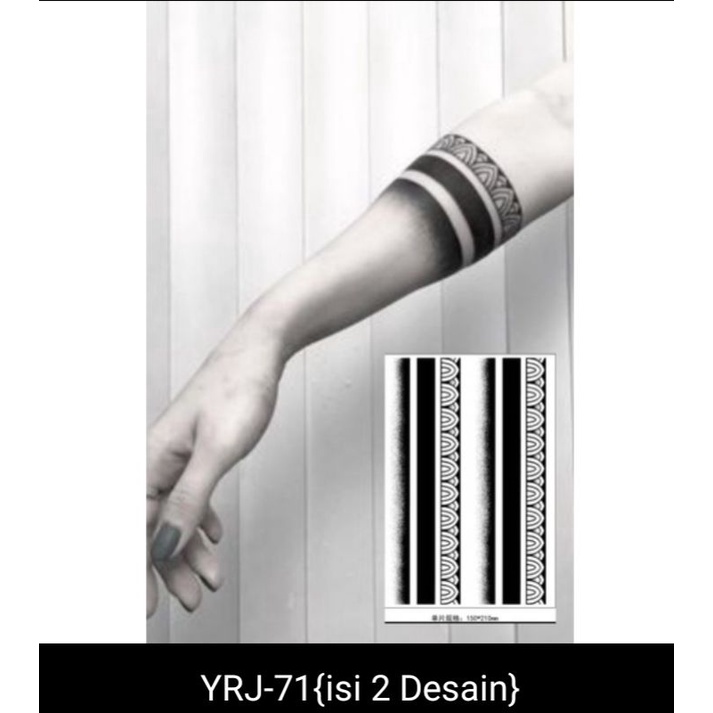 tatto temporer model terbaru pergelangan lengan dan kaki