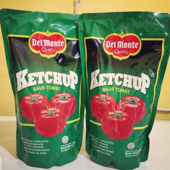 

Delmonte tomat saus 1kg khusus gojek