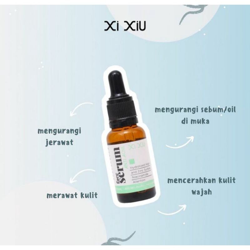 XIU XIU / Serum XiuXiu / serum pembuka jerawat, flek, dan memutihkan