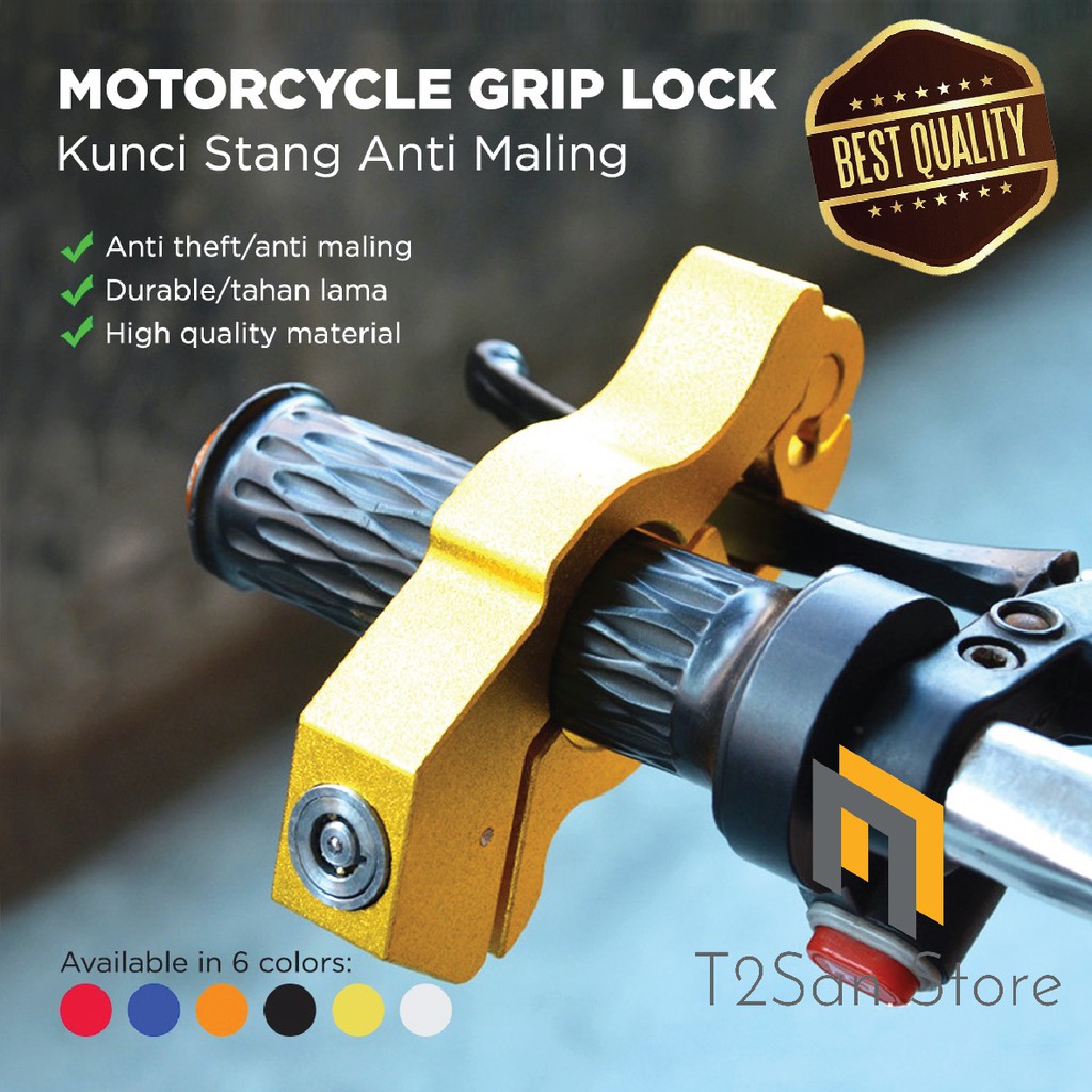 Griplock Kunci Stang Rem Tangan Motor Premium Quality