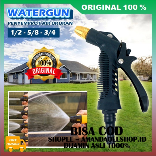 Water Gun Super Keran Air Semprot Watergun Jet Spray Semprotan Air ASLI