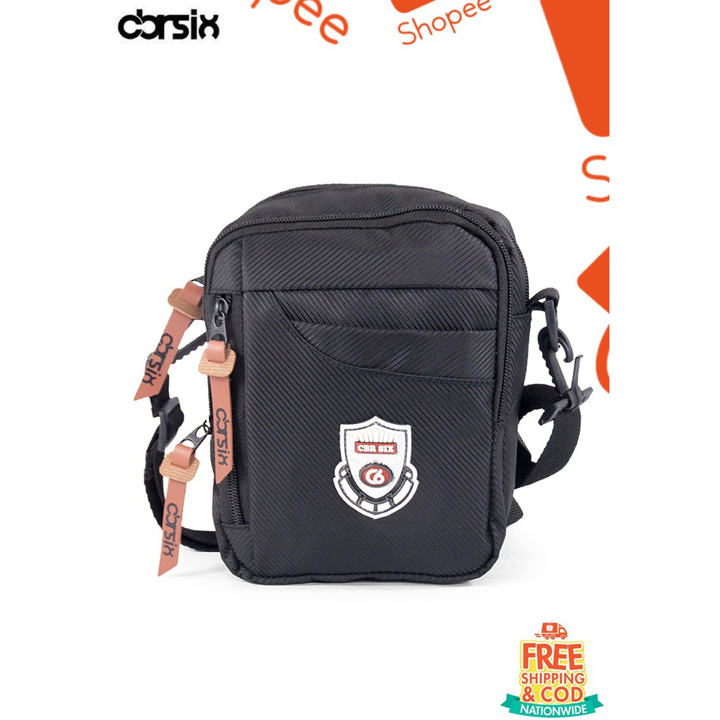 TAS SELEMPANG KECIL SLING PRIA DOLBY CBR SIX TOC 01020 ORIGINAL CIBADUYUT COD