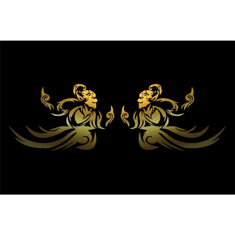 stiker cutting wayang po.haryanto