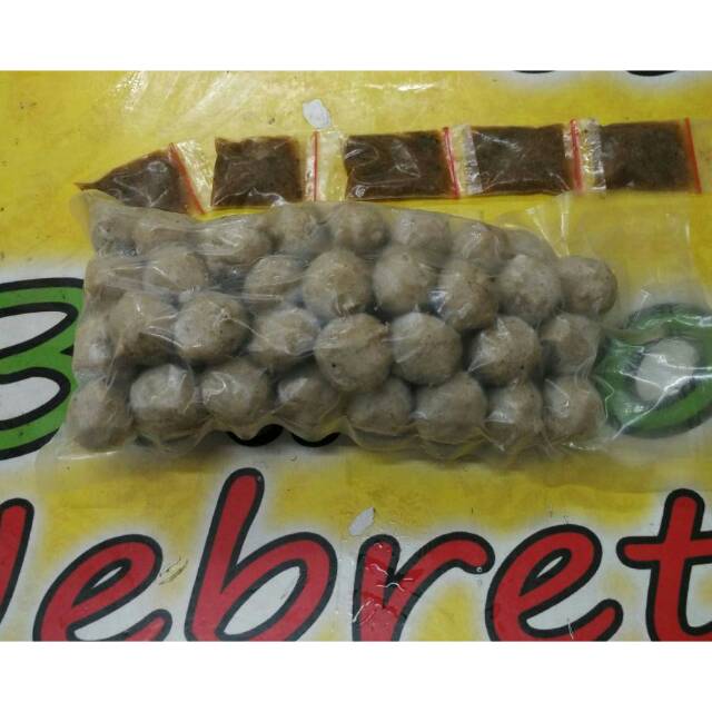 

Bakso Original Kiloan plus Bumbu Kuah Kaldu