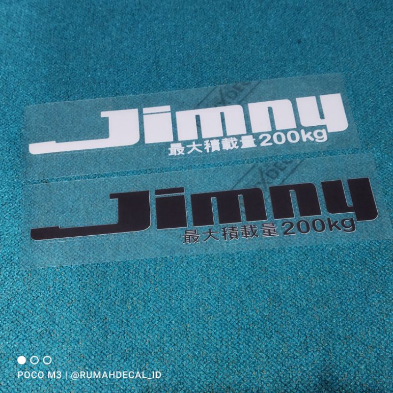 Jual Stiker Pintu Belakang Suzuki Jimny | Shopee Indonesia