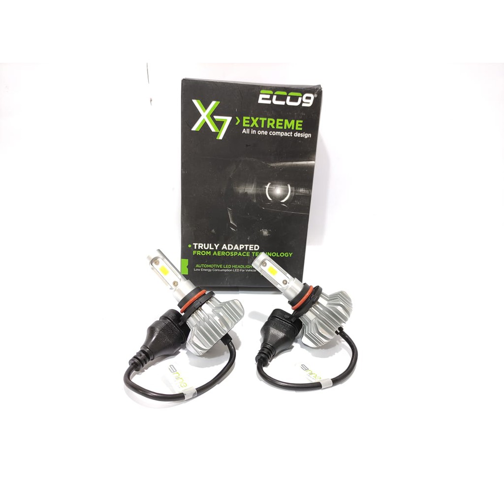 ECO9 X7 LUMINOS LED HB4 LAMPU FOGLAMP MOBIL UNIVERSAL GARANSI