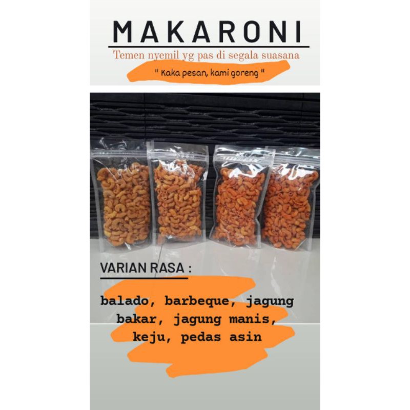 

Cemilan kekinian,,makaroni_Krezzzzz/makaroni-bantet/Snack_enak